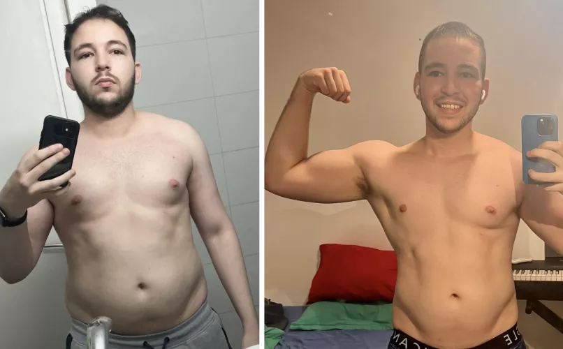 My 1 year transformation from stoner gay to gym gay by CheckHopeful