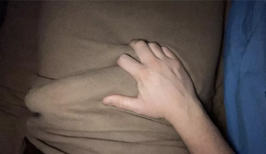 No boxers this time—just a thin blanket. by jackslater77