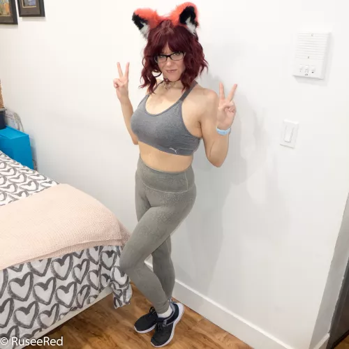 Ready to work up a sweat~ by RuseeRedGamer