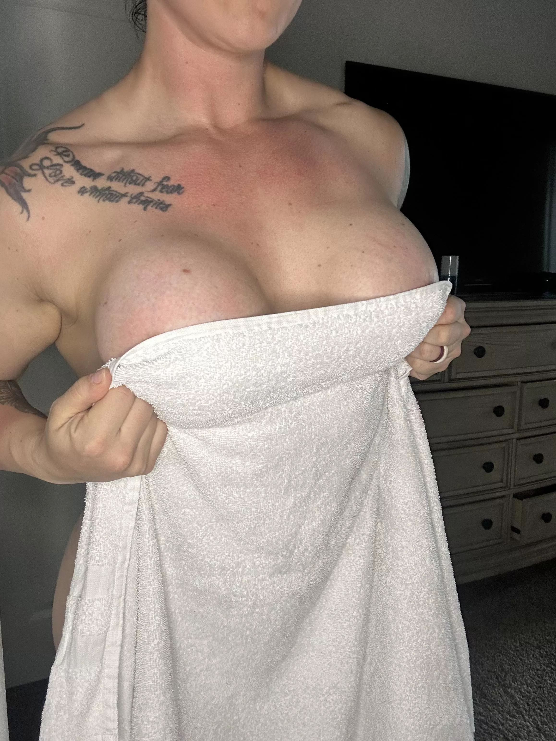 Should I drop the towel 😘 posted by Country_gurl1823