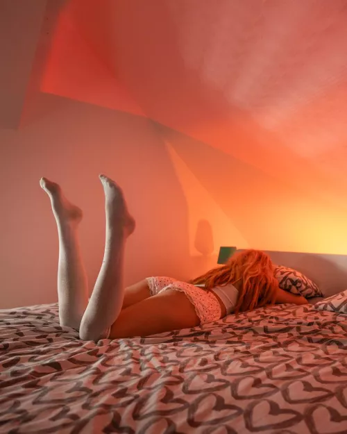 Sleepy redhead [F] by littletaleteller