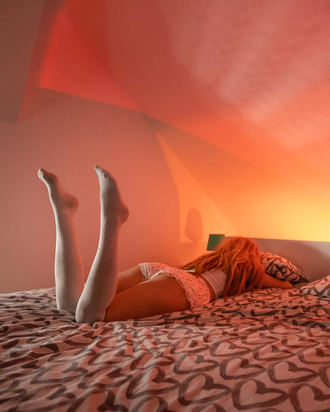 Sleepy redhead [F] posted by littletaleteller