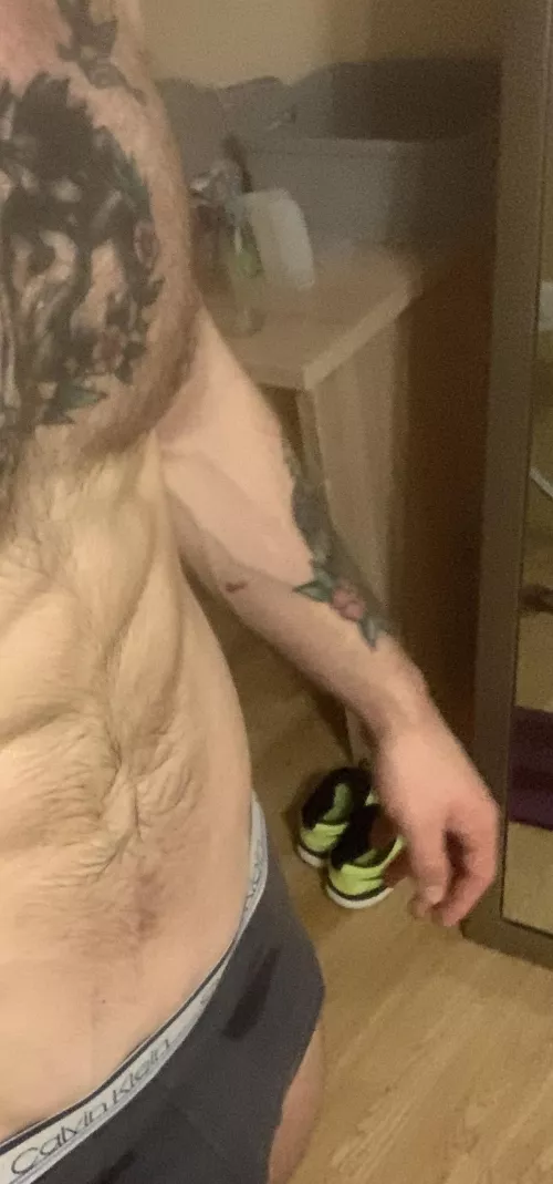 Still sweaty after working out by haael12