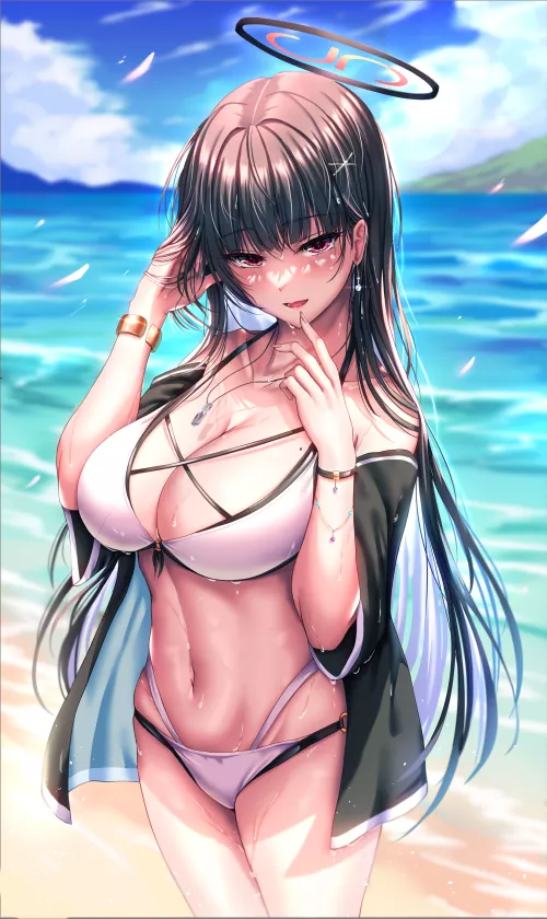 Swimsuit Rio [Blue Archive] by xSaviour_N