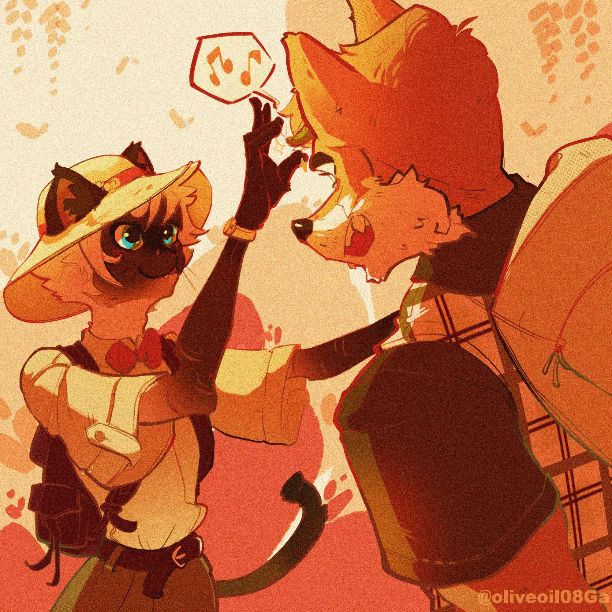 That's my first furry art, and my first art here. Hope u guys enjoy [art by me] posted by oliveoil08ga