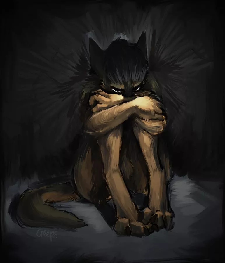 Tired. (by me, creeps) posted by 0-disgustipated