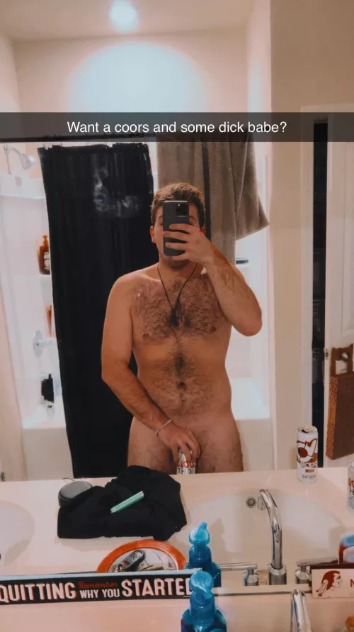 Which would you take first? The Coors or the dick? by Thecrawdaddyyyyy