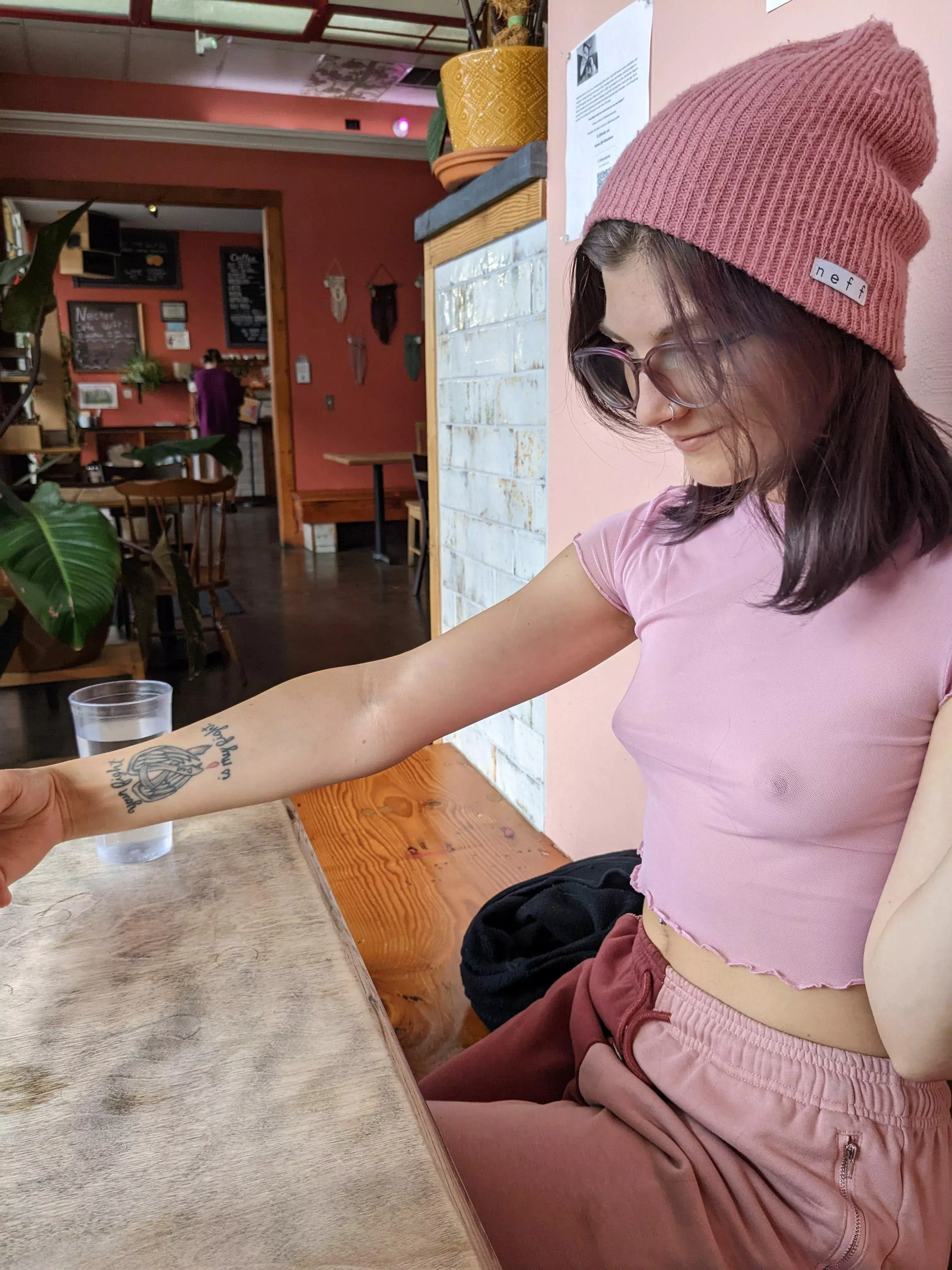 Wore this out to breakfast posted by Cozysophie