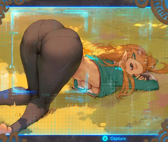Zelda showing off her ass by Technical-Table-6880