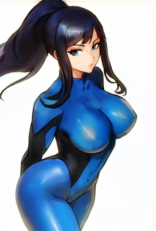 Zero Suit Nico Robin by CheetahSperm18