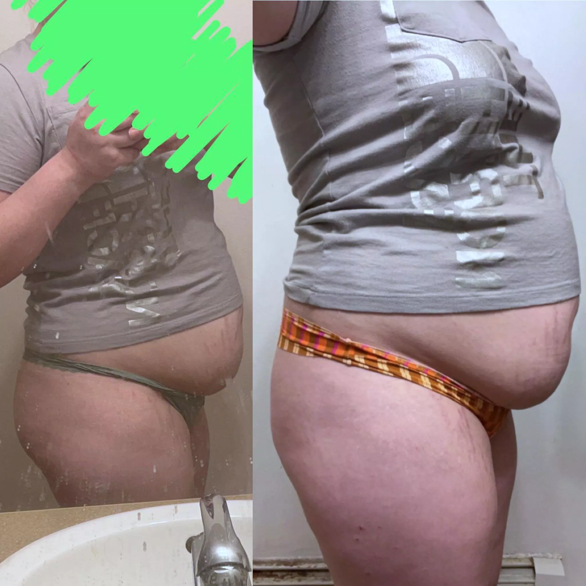 11/11/22 vs now 4/7/23 posted by that-nervous-friend