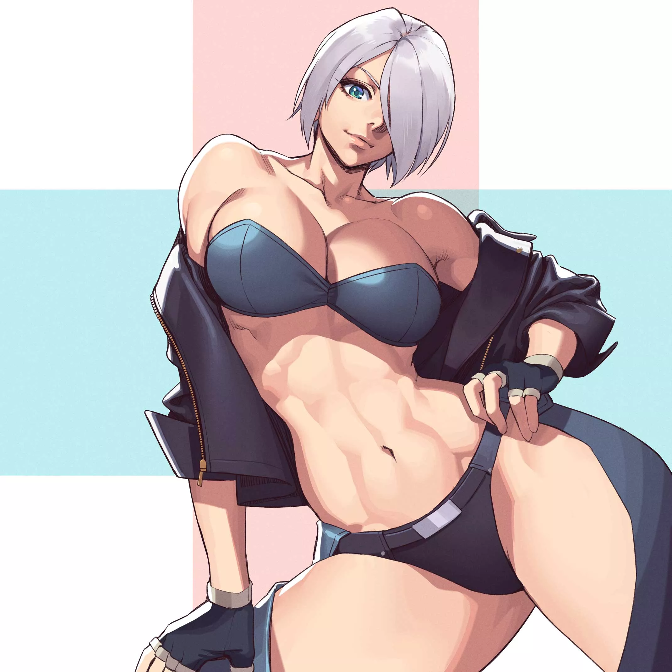 Angel (King of Fighters) [Artist: k28imi] posted by ComaOfSouls