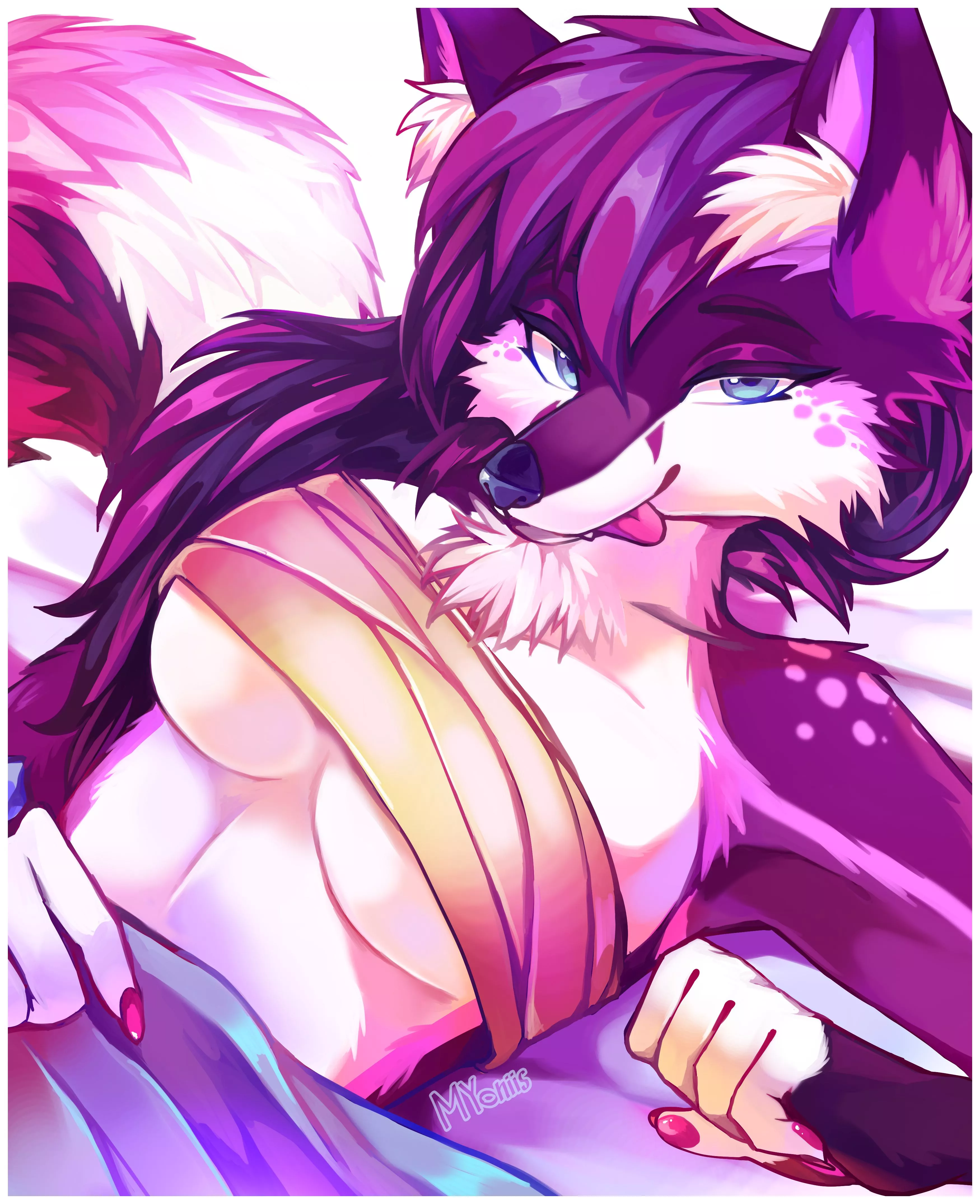 Art of Stainy! Done by @Myoniss_ on twitter! <33 posted by StainlessTheFox