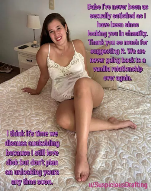 As long as she is happy and satisfied that's all that matters. by slave4Cutiepiie