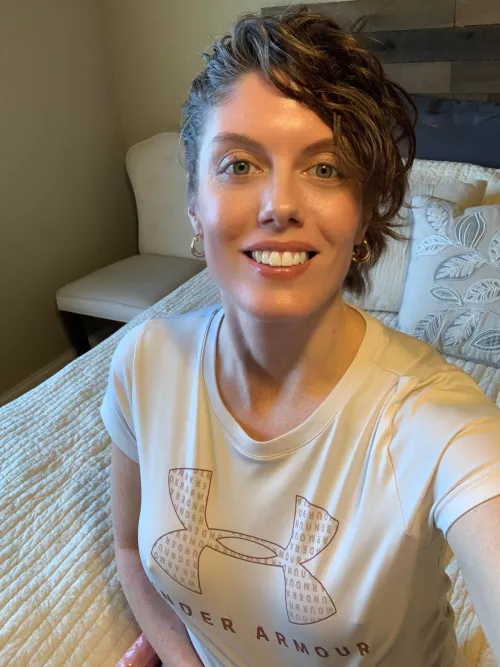 Braless before playtime by BustyBrooke01