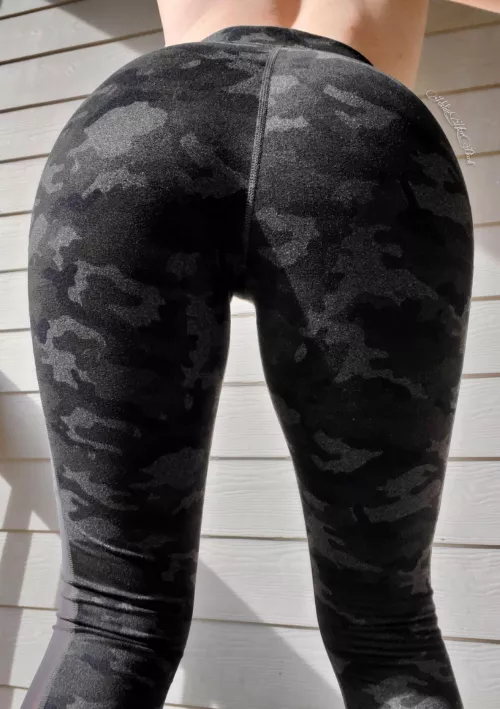 Camo Butt reporting for duty by Adeline_After_Dark