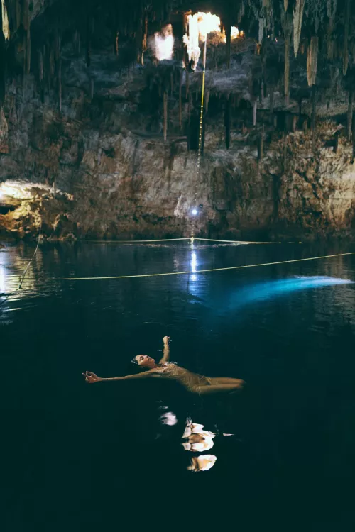 Cenote adventures 💙 by hummingbirdrising