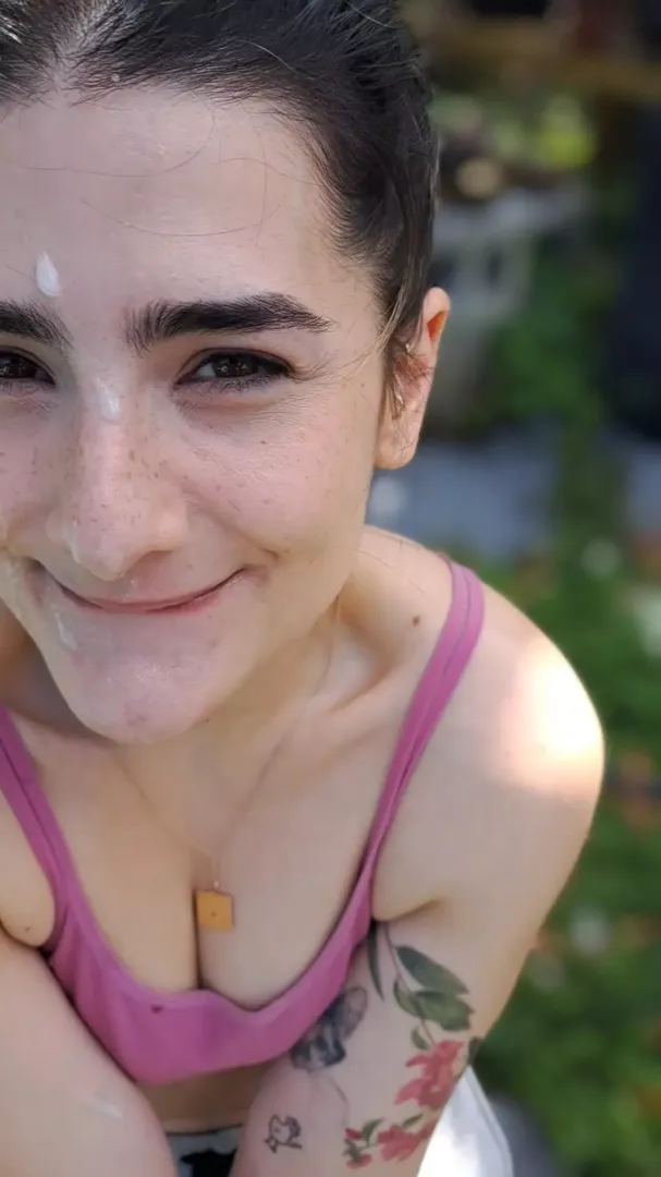 Cum, Freckles, and the Outdoors by cpl420