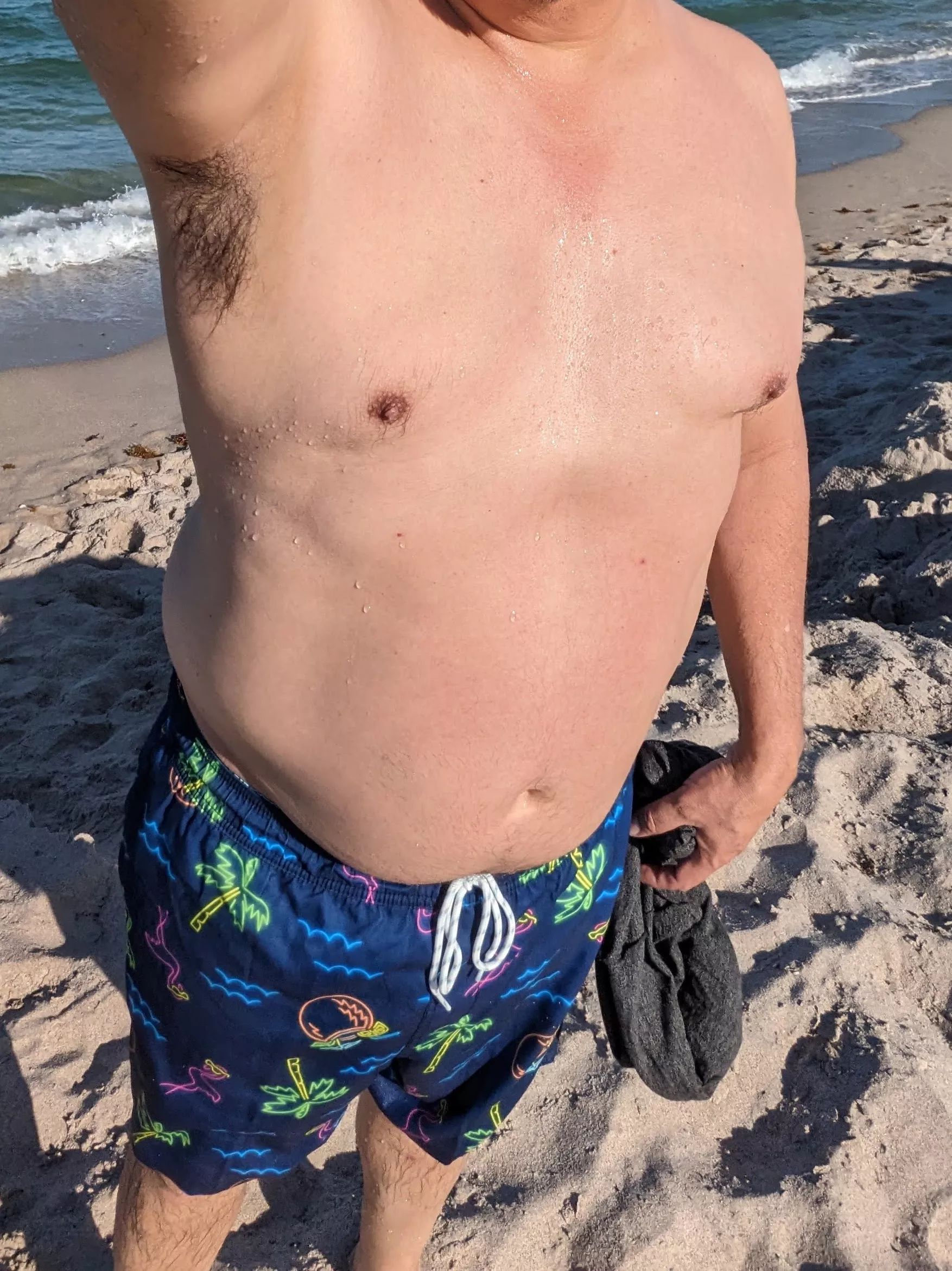 Denver man visiting the beach posted by KevInDenver