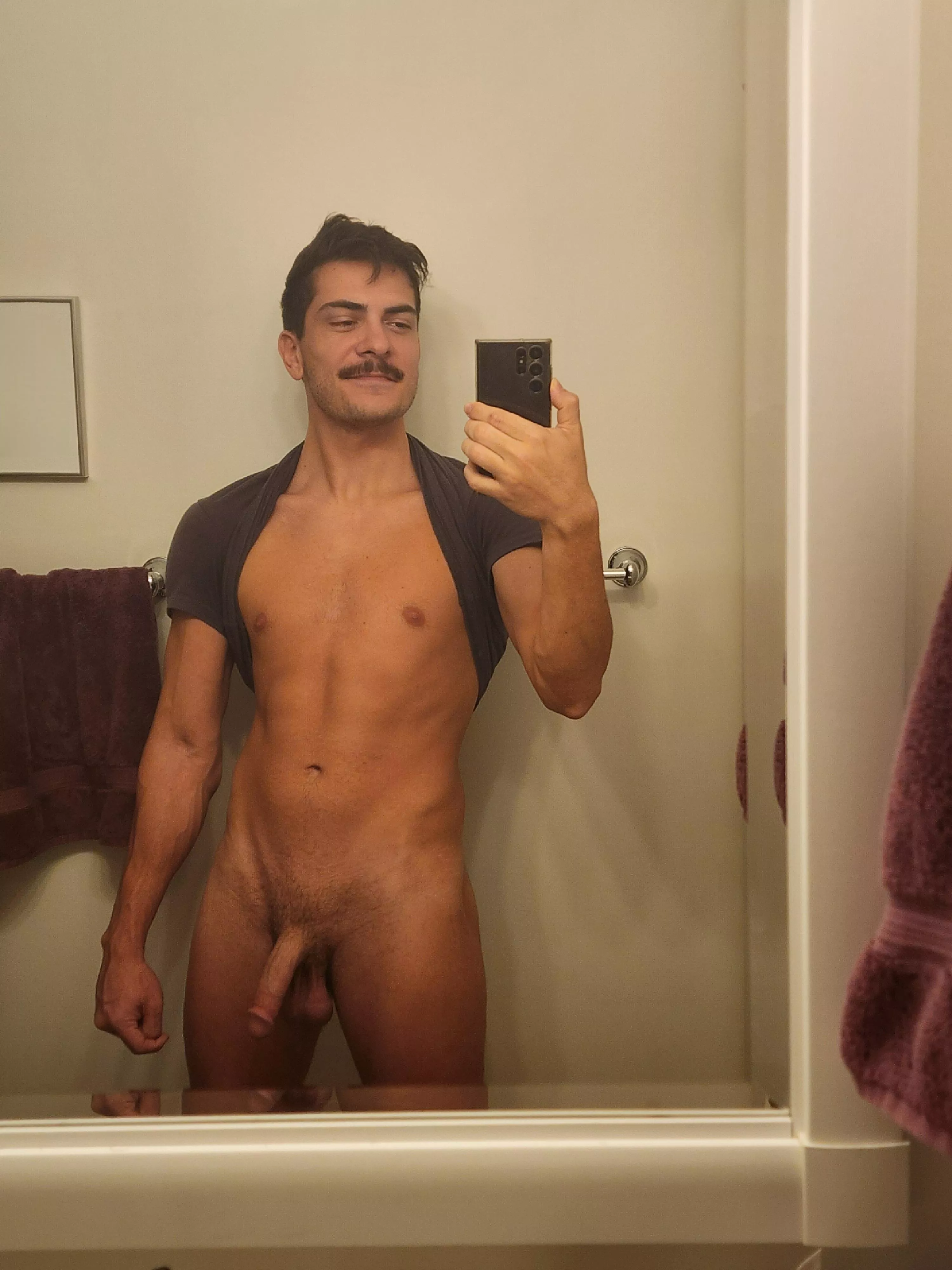 Do you like how they hang almost as low as my dick? posted by InfiniteBleach