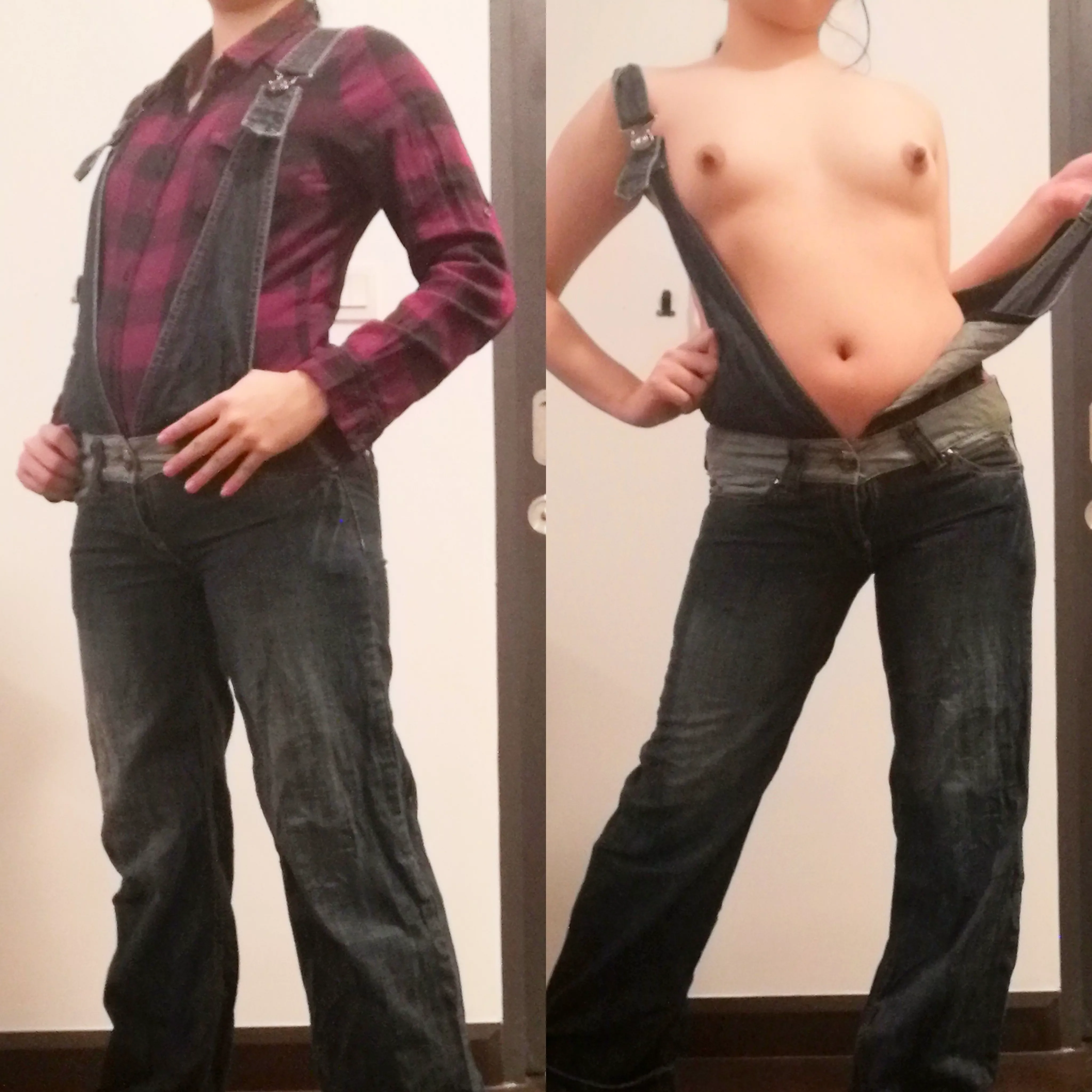 Do you prefer me with the flannel on or off? posted by boytits