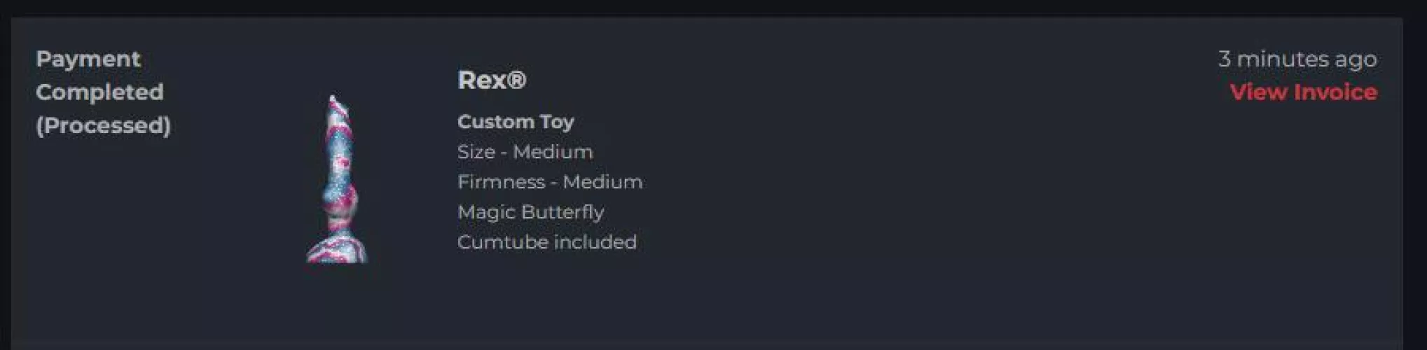 Finally Snagged up a Custom Slot!! So excited! 🥰 by WetForPain