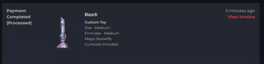 Finally Snagged up a Custom Slot!! So excited! 🥰 posted by WetForPain