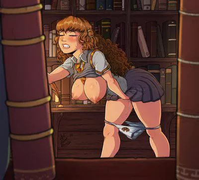 Hermione is Touching her self in the library posted by Master_of_the_sluts