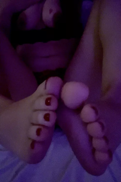 How much are my feet worth? 😏😈 by Yuuliiettaa