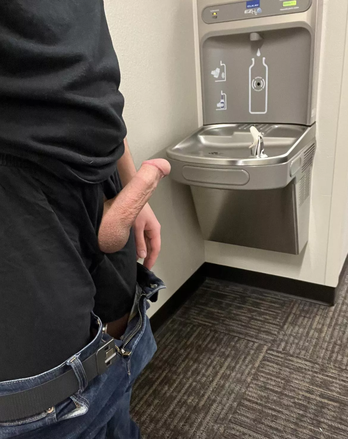 I love showing off at work ;) posted by extramediumcock