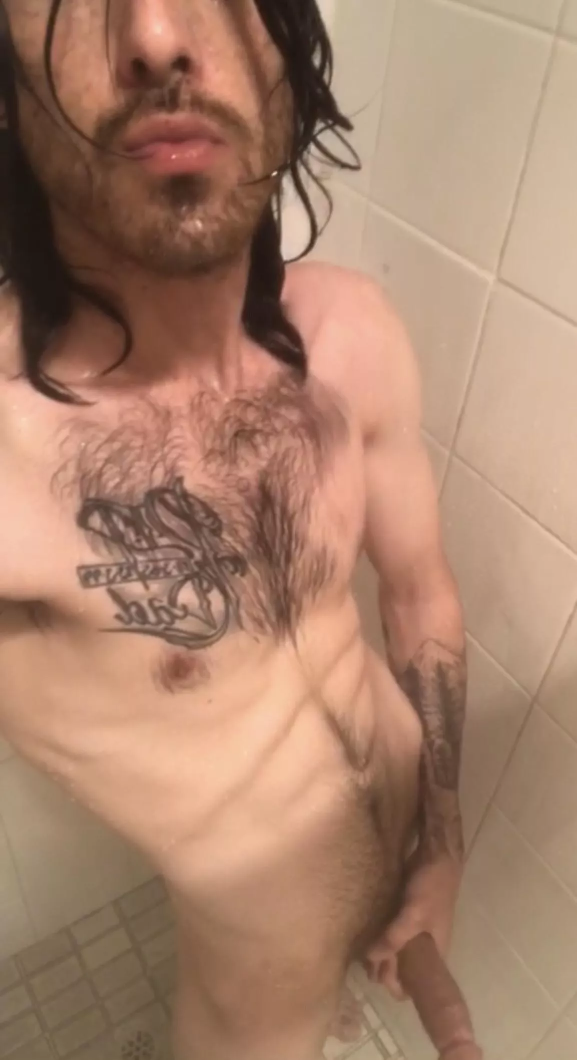 I Love stroking my cock in the shower 😉 posted by BandJCouplesContentx