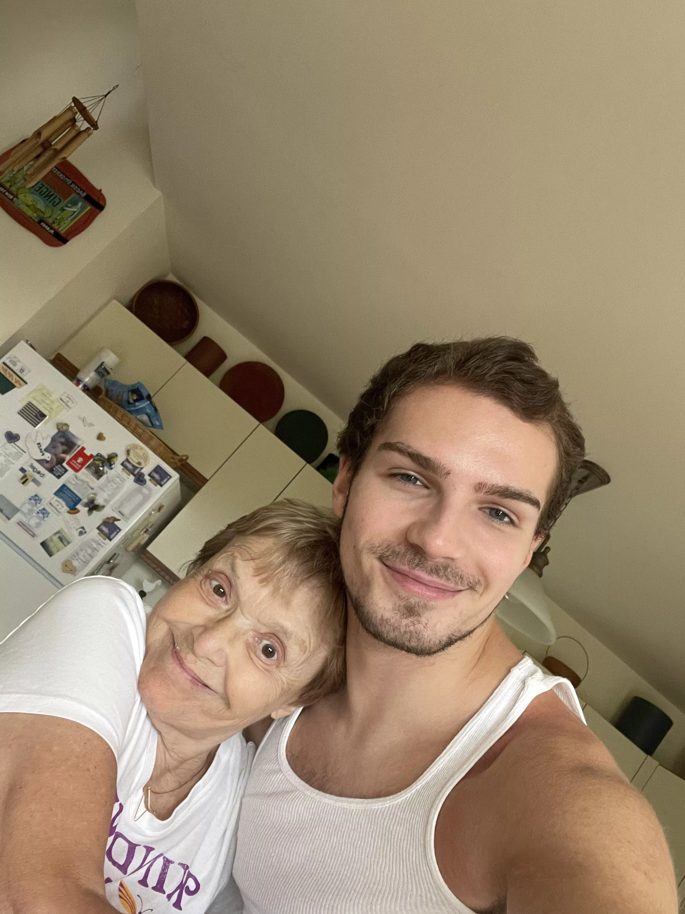 Me and my grandma :’) posted by Maxhrbeck