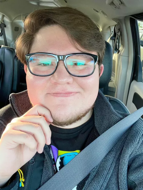 My new glasses by AMaximoff217