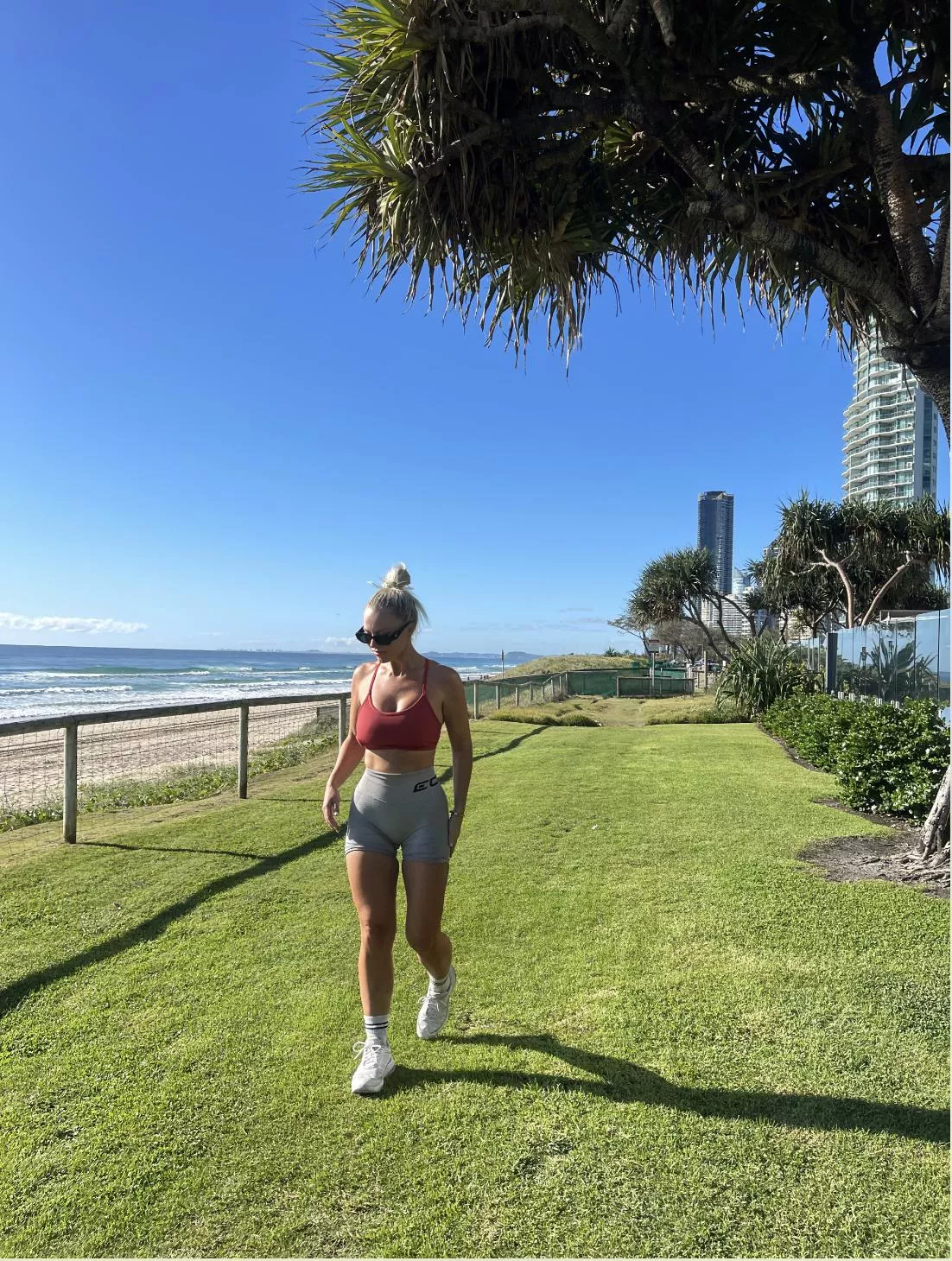 out for my morning jog! posted by OutlandishWildcat