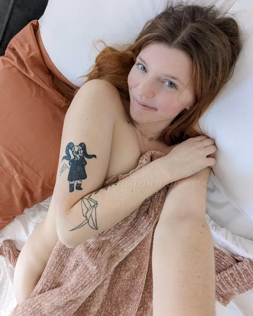 Ready for a good nap 🤭💕 posted by itsgeorgiarose69