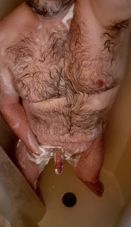 Scrub a dub dub. Just a guy without a tub. by bullishbibear