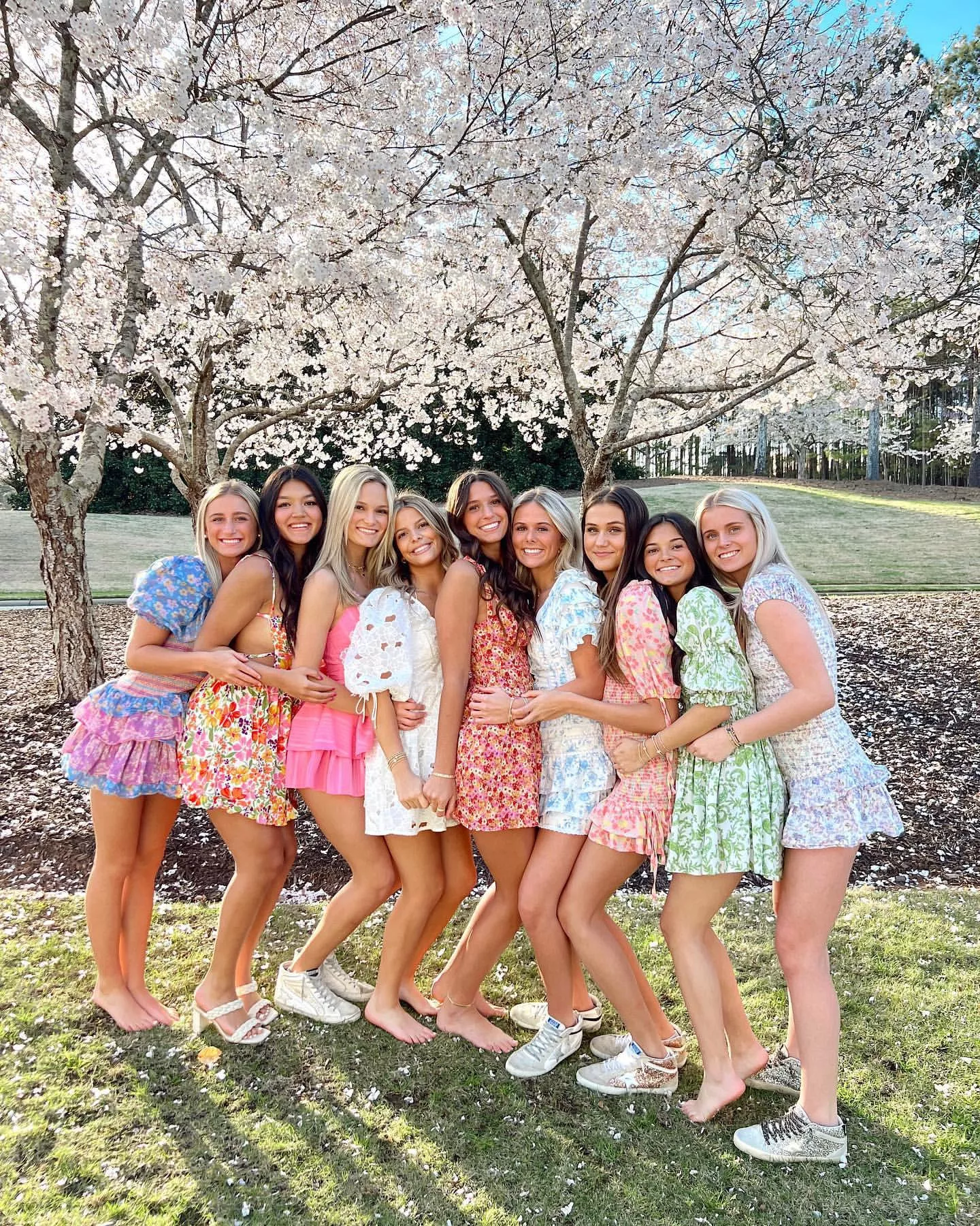 Sorority girls in the spring posted by HonestRunner