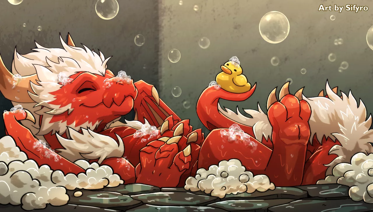 Stinky Derg Takes a Bath [blitzdrachin] posted by DL2828