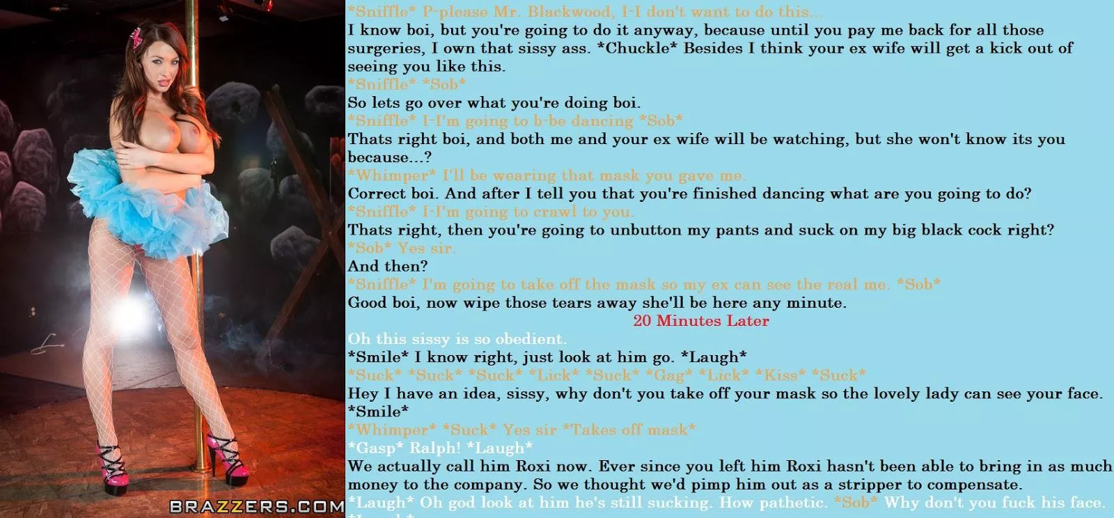 Suck the dick while your ex watches... 💄💋👠 posted by morelessw