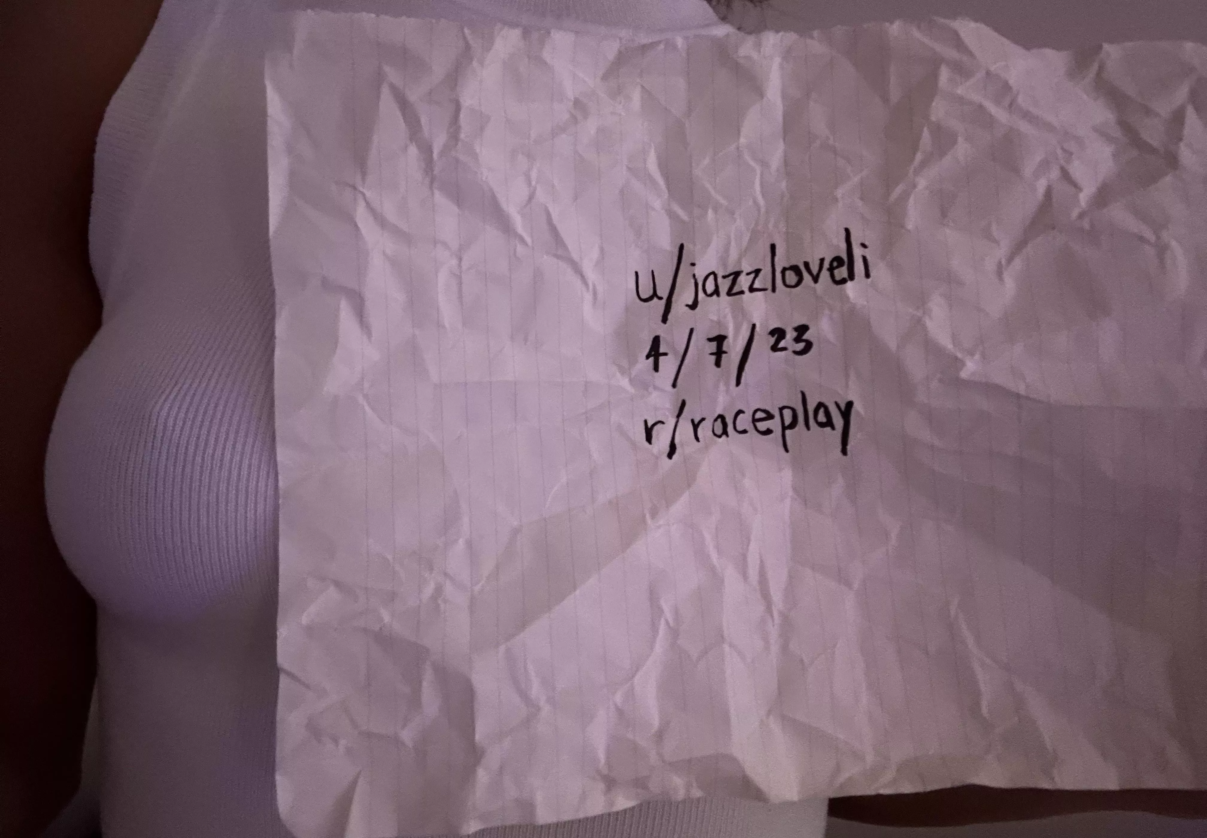 Verification posted by jazzloveli