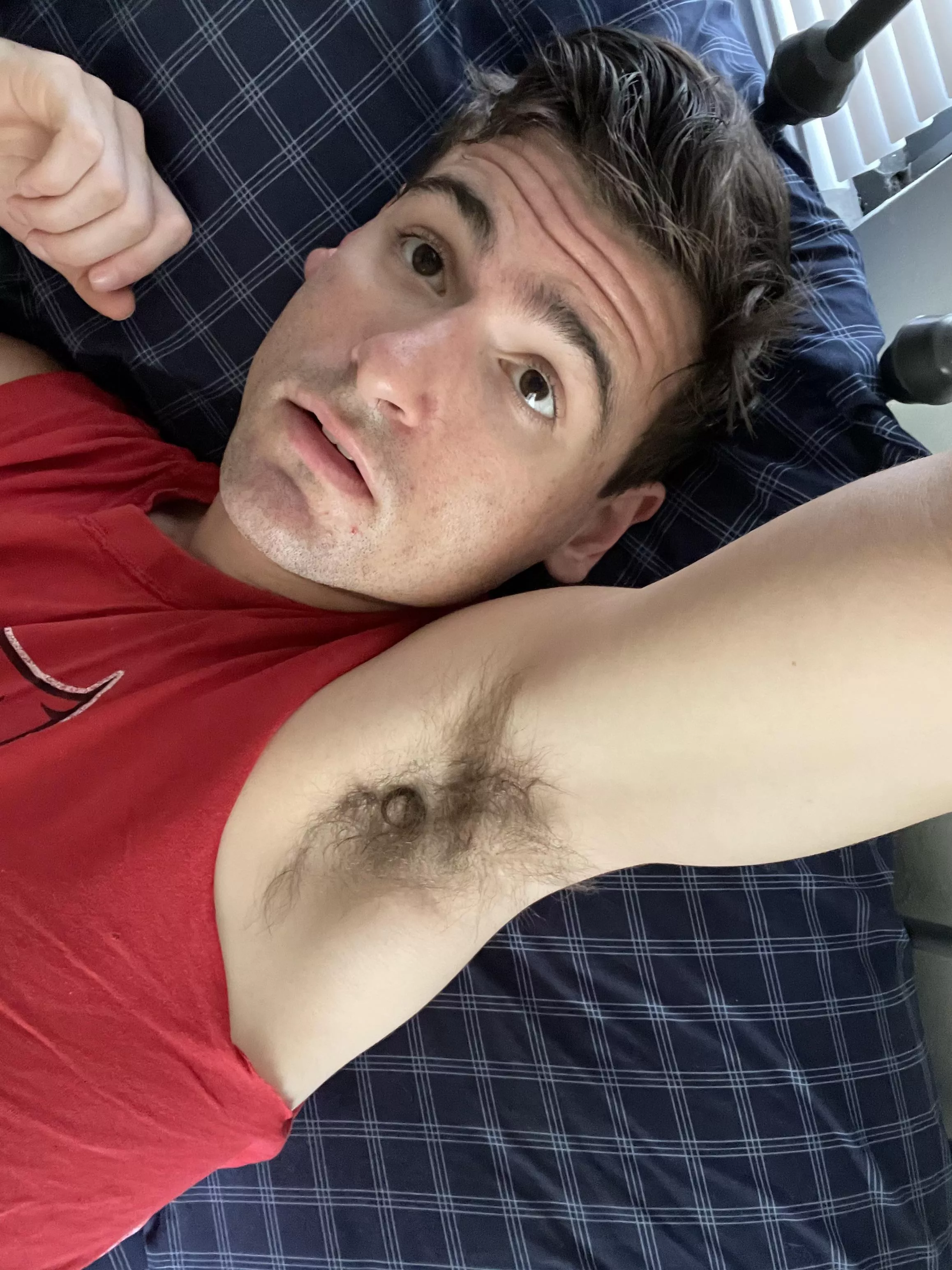 What a hot morning selfie posted by hottestpits