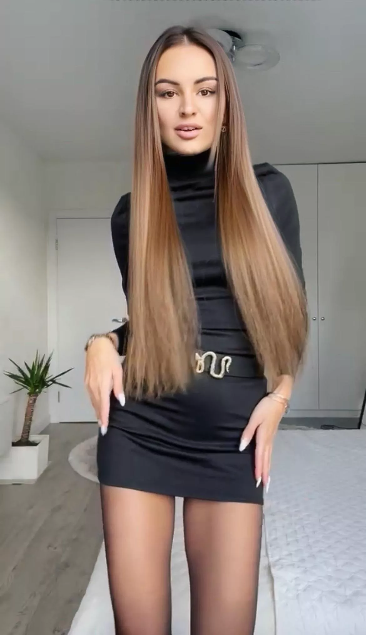 When in in special mood, I wear invisible black pantyhose posted by Tamara-Sunshine