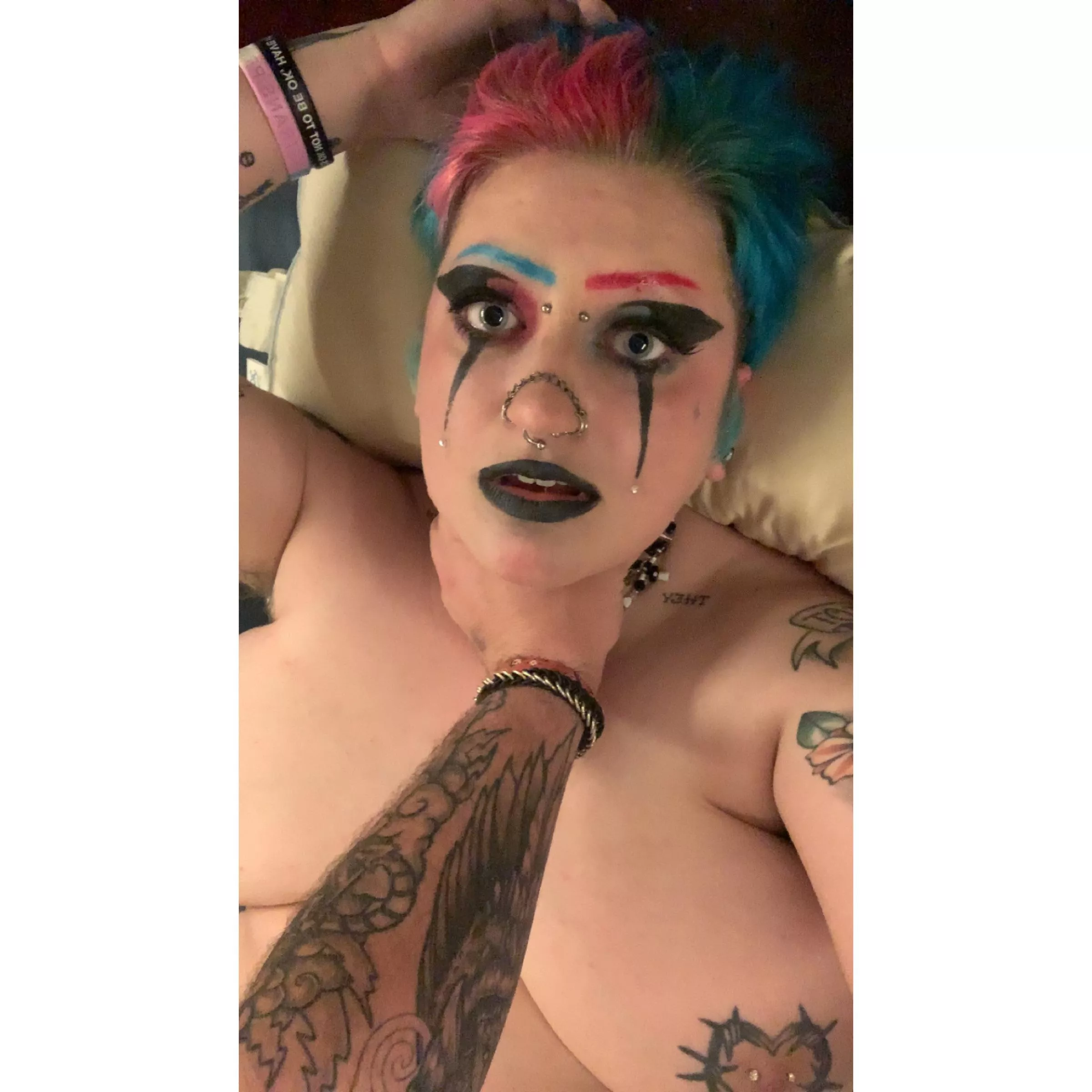 wish this was your hand? posted by black-lingerie