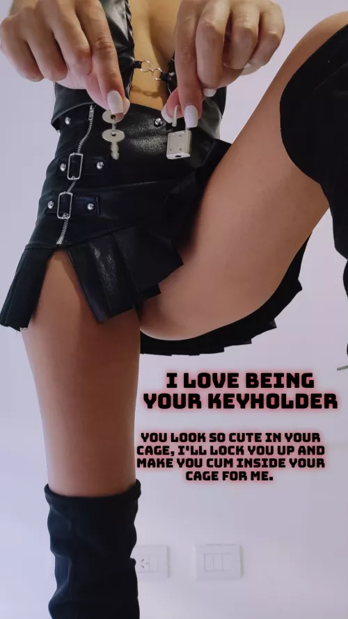 you look very pretty in your cage, I will never take it away from you by Proper_Barber5117