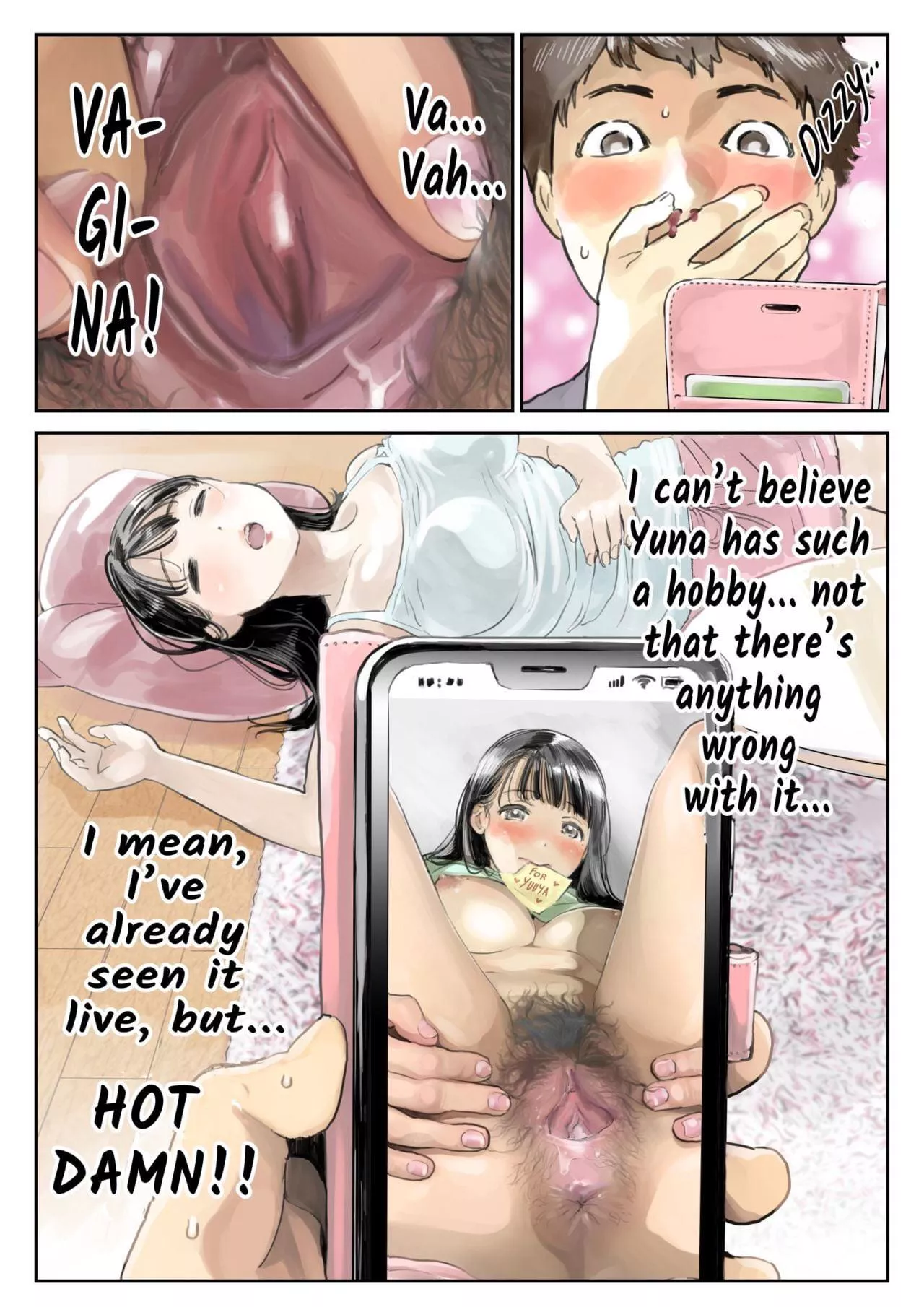 Any similar netorare hentai manga like Kanojo no smaPho? posted by tobey69420