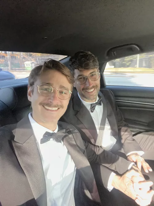 Boyfriend and I went to our first wedding together recently by charleyharper