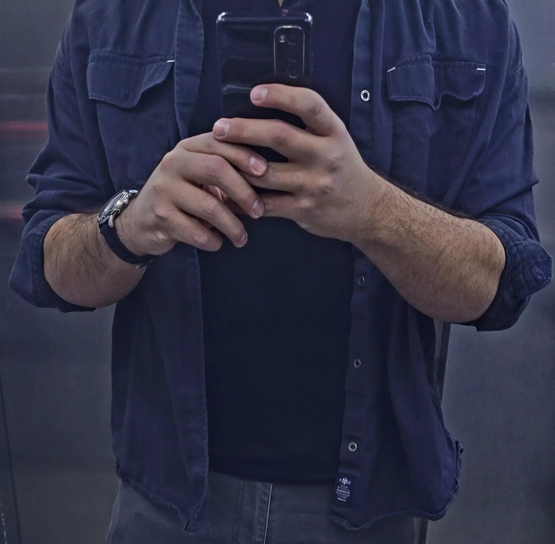 family says the hairy arms are bad. what do you think? posted by V0xe_ll