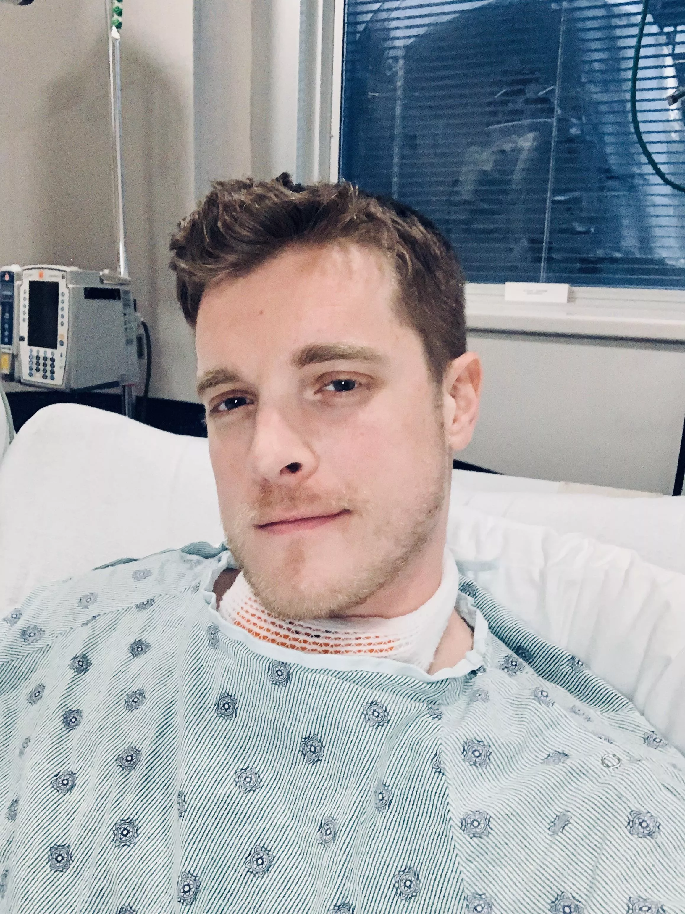 Finally cancer free, and feeling good! (Partially because of the muscle relaxers) posted by BubblebuttBrad