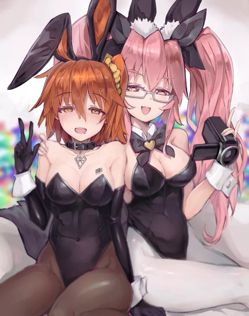 Happy Easter to all the hypnotized bunnies out there🥕 (Fate: Grand Order) [HO はく] posted by mythicnomad