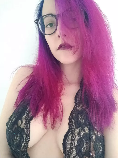 I like to show off my piercings. by Nigekki